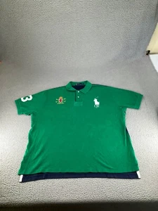 Polo Ralph Lauren RL Mercer Team Rugby Poloshirt Herren 2XL XXL Grün Big Pony 3 - Bild 1 von 24