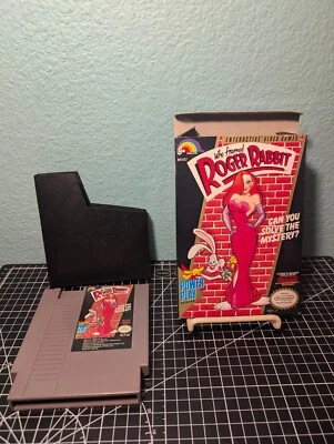 Nintendo NES Who Framed Roger Rabbit- Mint Condition- Box & Cart Only- No Manual - Image 1 of 4
