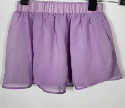 Falda envolvente Danskin para niñas talla pequeña (4-6) lavanda nueva con etiquetas Foto 1 de 4