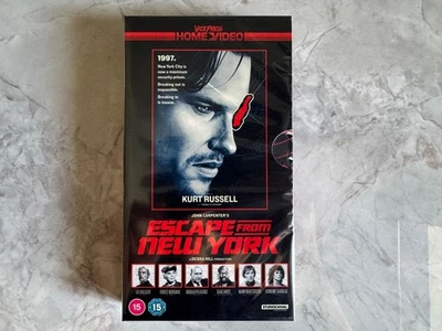 ESCAPE FROM NEW YORK - SLIPCASE EDITION VHS By Vice Press Home Video 410/1000  - Image 1 of 3