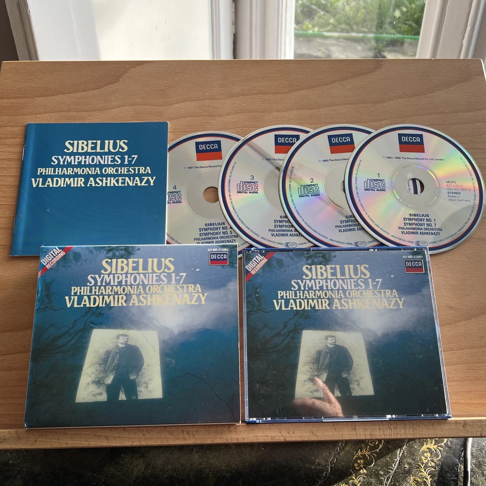 Sibelius: Symphonies Nos 1-7 4xCD Box Set Foto 1 de 1