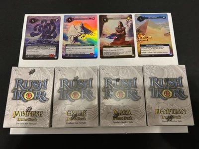 Rush Of Ikorr TCG - Gen Con 2025 - Complete Promo Set PLUS Demo Decks - New!!! - Image 1 of 3
