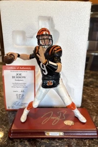 Danbury Mint 10" Joe Burrow NFL Cincinnati Bengals Brandneu OVP mit COA - Bild 1 von 7
