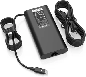 130W USB C Laptop Ladegerät für Dell XPS 15 9500 9510 9520 9530 9575 XPS 17 9730 - Bild 1 von 6