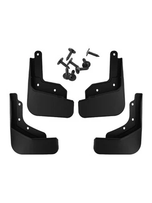Mud Flaps Set Mudguard Mud Flaps Accurate Parameters Anti-corrosion Easy To Use - Image 1 of 4
