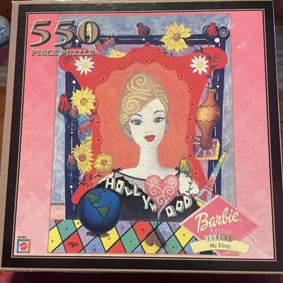 Barbie Artist Series 550 Piezas Puzzle McElroy 42482 Mattel SELLADO Foto 1 de 3