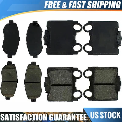 Front Rear Brake Pads Set of 2X C-Tek Sets For Lexus GS400 1998 1999 2000 - Image 1 of 4