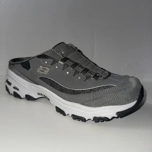 Skechers D'Lites Damen Gr. 9 Pantolette 11940 Grau Slipper Schuhe Sneaker Clog Slides - Bild 1 von 9