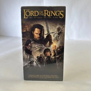 SEALED Lord of the Rings The Return of the King 2004 2-Tape Set VHS Rare - Picture 1 of 5