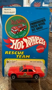Hot Wheels 1977 Rescue Team Fire Chaser Red Die Cast Unpunched No. 2639 - Bild 1 von 4