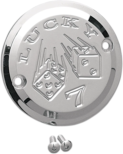 Joker Machine - 921102L Points Cover Lucky 7 2 Hole Chrome - Image 1 of 1