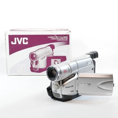 JVC GR-FXM41 VHS-C Camcorder Video Camera Analogue VHS VHSC - near MINT BOXED! - Image 1 of 4