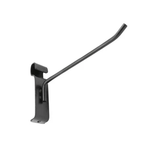 SSWBasics 6 Inch Gridwall Hooks, Black Peg Hook for Wire Grid, Pack of 50 - Picture 1 of 2