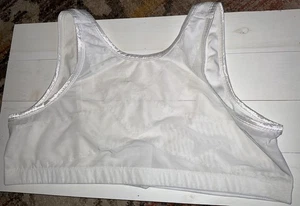 Damen-BH Comfort Choice weiß hoher Brust ohne Bügel Stil #27-0639-8 4X neu ohne Etikett - Bild 1 von 4