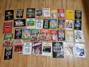 Vintage Atari Instruction Manuals Booklets Lot Of 35 - Picture 1 of 10