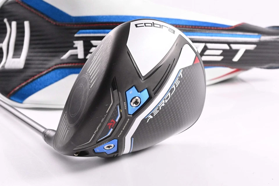 Left Hand Cobra Aerojet LS Driver / 9 Degree / Regular Flex EvenFlow Riptide CB - Image 1 of 4