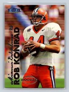 Fleer Tradition #286 1999 Rob Konrad Miami Dolphins novato - Imagen 1 de 2