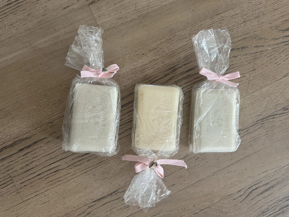 Pre de Provence 肥皂棒 牛奶 250 克 法国 产品 批量 3 件 密封 — 第 1/4 张图片
