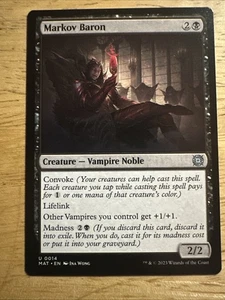 Markov Baron [March of the Machine: The Aftermath] Magic MTG - Picture 1 of 2