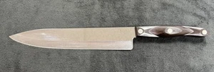 CUTCO 1725 JG French Chef's Knife Classic Bown Handle 9.5" Blade RAZOR SHARP - Picture 1 of 4