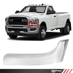 Panel de llenado moldura de faros delanteros izquierdos cromados para Ram 2500 3500 2019-24 - Imagen 1 de 3