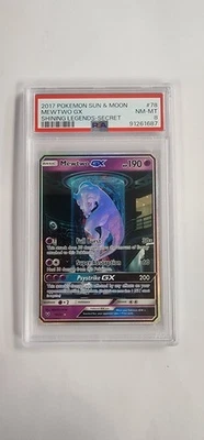 PSA 8 Pokemon Card: Mewtwo GX 78/73 - Image 1 of 4