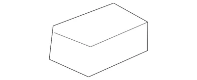 Clip de moldura de carrocería trasera original Volkswagen 373-867-646 Foto 1 de 3