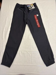 Hurley Youth Perfomance Jogger Stretch, Branded Elastic Band, Khaki, Gray - Picture 1 of 12