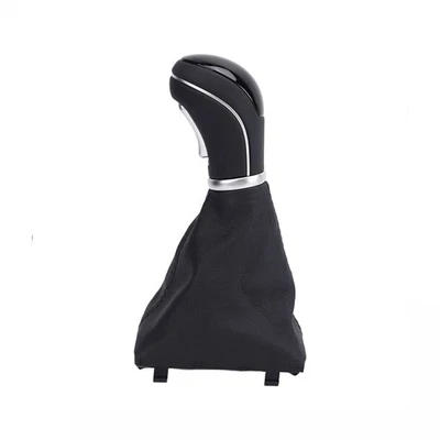 Automatic Gear Shift Knob With Boot Cover Fit For Hyundai Sonata 2010-2014 Black Foto 1 de 4