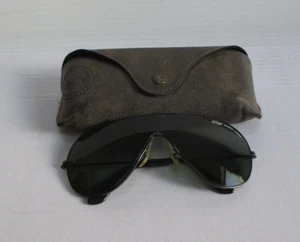 Vintage Ray-Ban Wings Bausch & Lomb Aviator Sunglasses - Picture 1 of 9