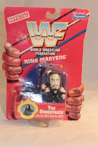 1997 OFFICIAL WWF RING MASTERS THE UNDERTAKER FIGURE Cover