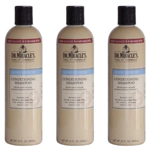 Dr. Miracle’s Conditioning Shampoo Cleanse & Condition 355ml x 3 - Picture 1 of 9