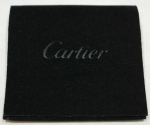 Cartier vintage pochette velvet black for jewels newoldstock - Imagen 1 de 3
