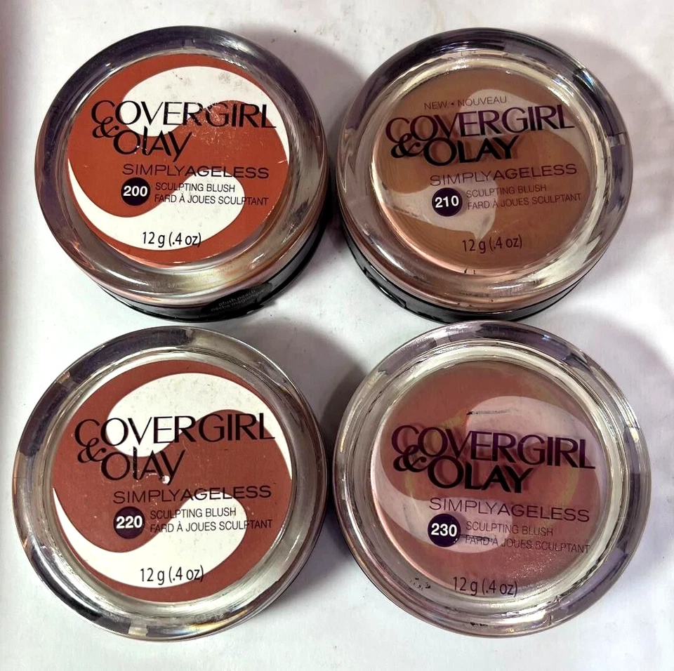 Rubor esculpido CoverGirl & Olay Simply Ageless 0,4 oz TU ELECCIÓN Foto 1 de 1