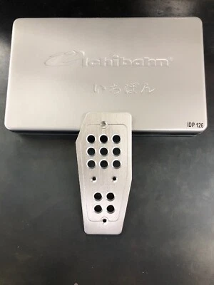 Pedal muerto universal Ichibahn (plateado mecanizado) Foto 1 de 4