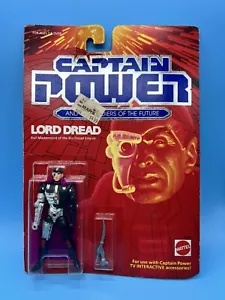 Lord Dread Figure Captain Power And The Soldiers Of The Future Mattel 1987 MOC A - Picture 1 of 16