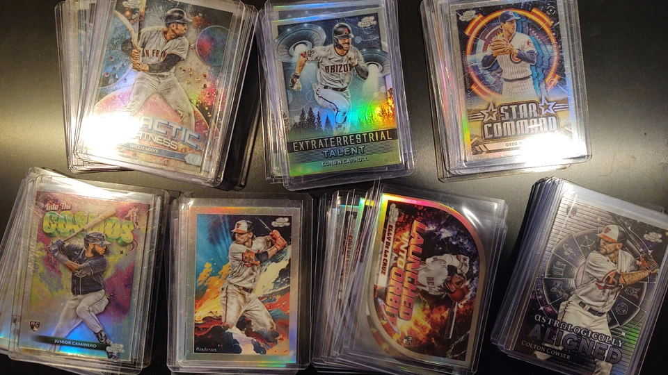 2024 Topps Chrome Cosmic Inserts & Refractors - Pick From List - Image 1 of 1