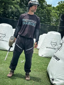 Pantalón de paintball Insane Pro Jogger - icono negro/gris - Imagen 1 de 5