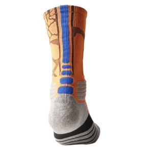 ZONBAILON Thickened Shock-absorbing Basketball Sock Sports Outdoor Socks 3 Pairs - Picture 1 of 21