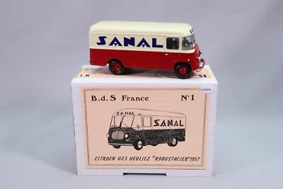 LG1676 BDS France 1 1/50 Kit résine monté Camion Citroen U23 Heuliez 1957 EdL - Photo 1/4