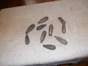 10 von #8er Angelgewichte Sinkers Blei Posten - Bild 1 von 2