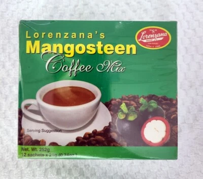LORENZANA Mangostán CAFÉ Bajo en AZÚCAR, 252 gramos 12 sobres Foto 1 de 3