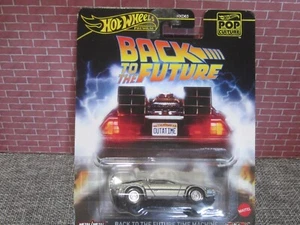 HOTWHEELS PREMIUM, POP CULTURE,BACK TO THE FUTURE, DELOREAN, REAL RIDERS 1:64. - Picture 1 of 4
