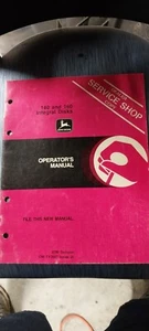 JOHN DEERE 140 AND 160 INTEGRAL DISKS OPERATORS MANUAL - Bild 1 von 2