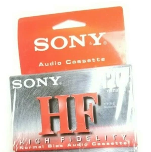 Sony High Fidelity HF Normal Bias 120 Minuten Audiokassette 2er Pack - Bild 1 von 2
