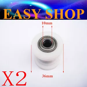 2x 10MM CHAIN GUIDE ROLLER TENSIONER 110cc 125cc 140cc 150cc 250cc DIRT PIT BIKE - Picture 1 of 4