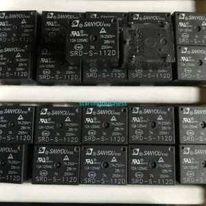 5PCS For SANYOU SRD-S-112D Power Relays 5 Pins 7A 12VDC - Picture 1 of 1