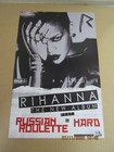 RIHANNA Rated R Promo Poster New! Unused! Def Jam Recordings 2009 Double Sided