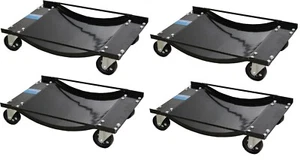 Rangierhilfe Rangierschale Rangierwagenheber PKW 1800 kg Rangierroller 4er Set - Bild 1 von 7