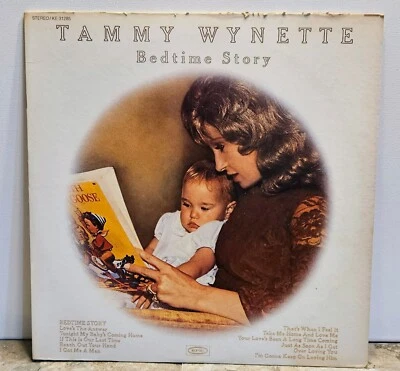 Tammy Wynette- Bedtime Story 1972 Vinyl Record Vintage Country, Folk, Rock Foto 1 de 4